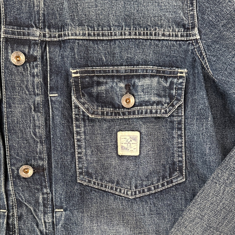 Gap 1969 Work Force Denim Jacket - image 7